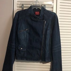 Short jean jacket